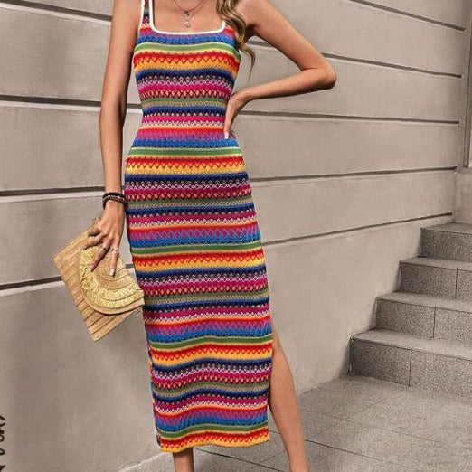 Boho Breeze Midi Dress