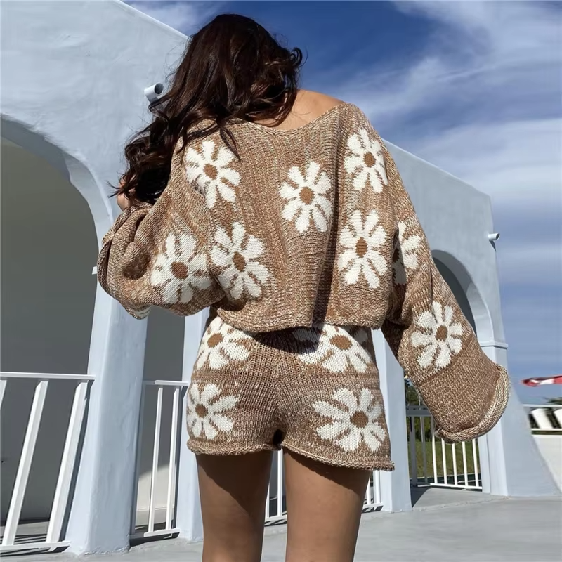Blossom Lounge Knitted Set