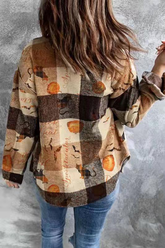 Harvest Spell Plaid Shacket