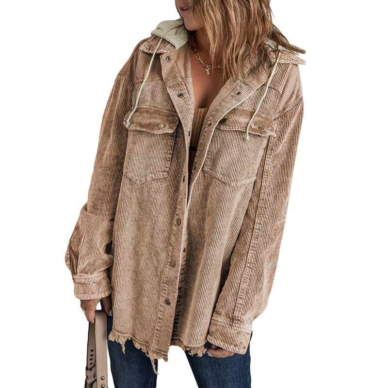 Hearthside Corduroy Shacket