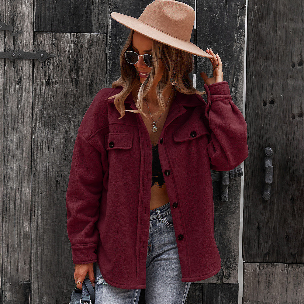 Blush Breeze Shacket