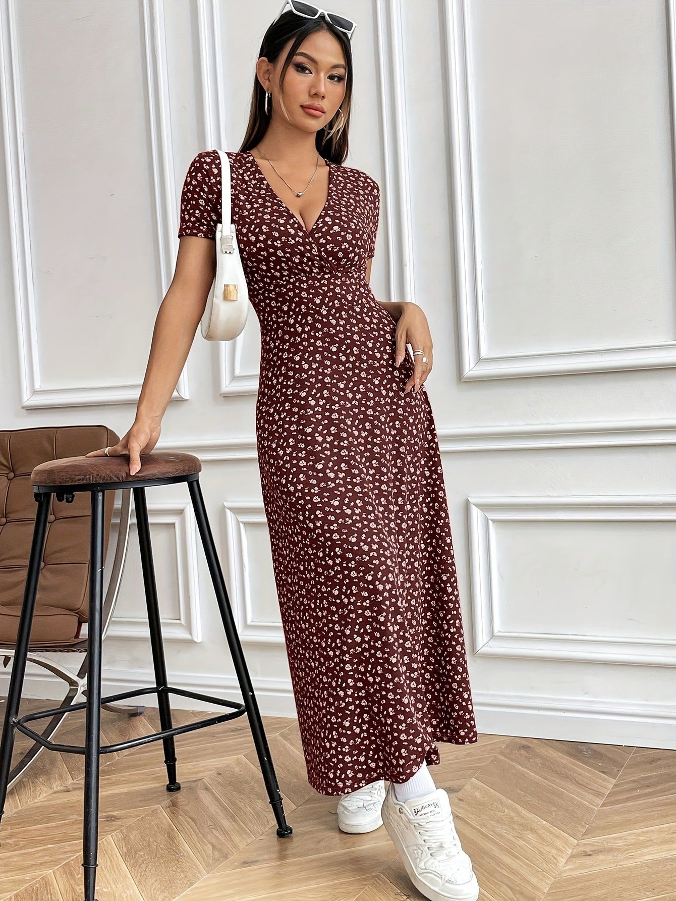Wildflower Meadow Midi Dress