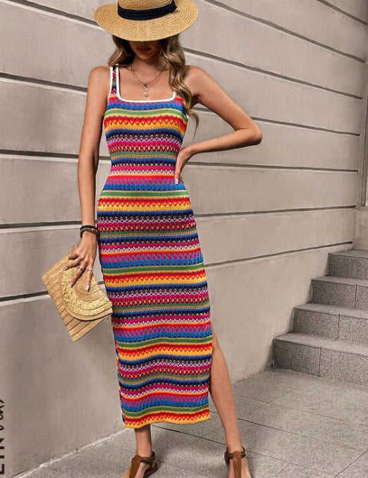 Boho Breeze Midi Dress