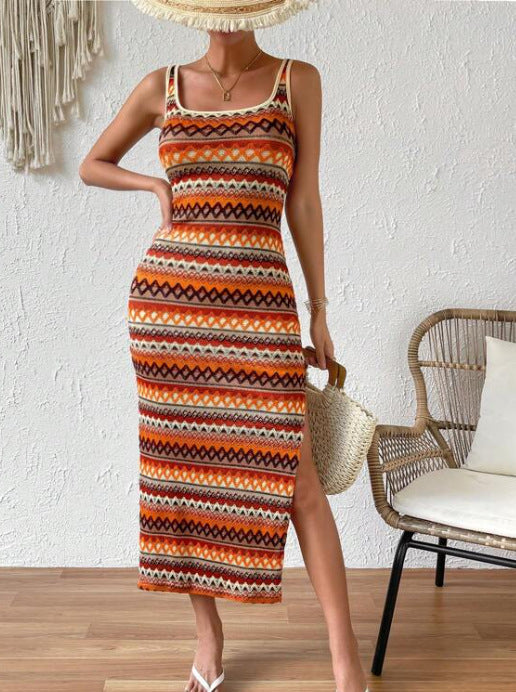 Boho Breeze Midi Dress