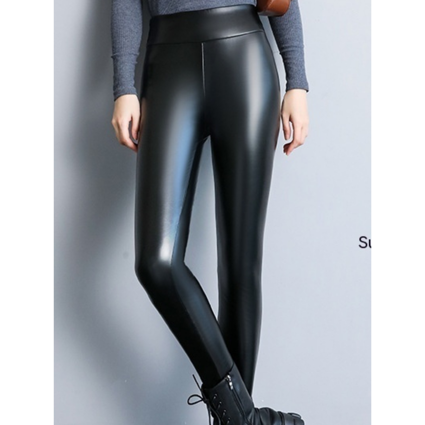 Damsel Luxe PU Leather Leggings