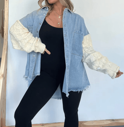 Canyon Denim Knit Shacket