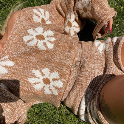 Blossom Lounge Knitted Set