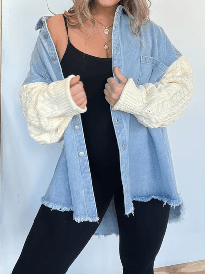 Canyon Denim Knit Shacket