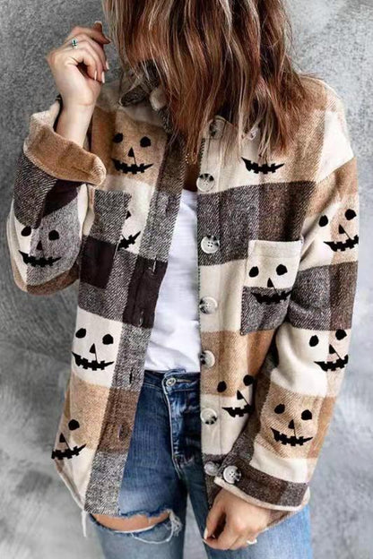 Harvest Spell Plaid Shacket