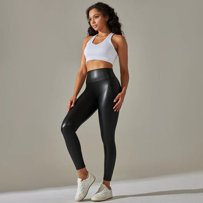 Damsel Luxe PU Leather Leggings