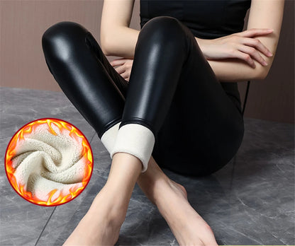Damsel Luxe PU Leather Leggings
